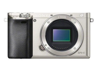 Sony A6000 kamerahus, 24,3 Mpixel, 11 bps, film 1080/60p, Silver