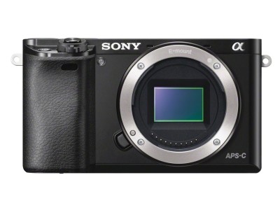 Sony A6000 kamerahus, 24,3 Mpixel, 11 bps, film 1080/60p, Svart