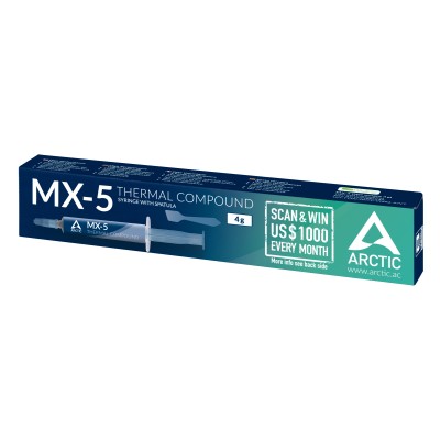 Kylpasta Arctic MX-5, 4 gram med spatel#2