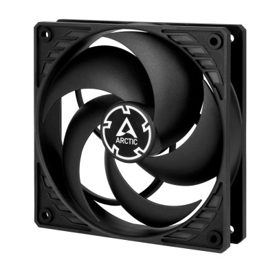 Fläkt 120 mm Arctic Cooling P12 PWM, 200-1800 rpm, 56.3 cfm - Svart