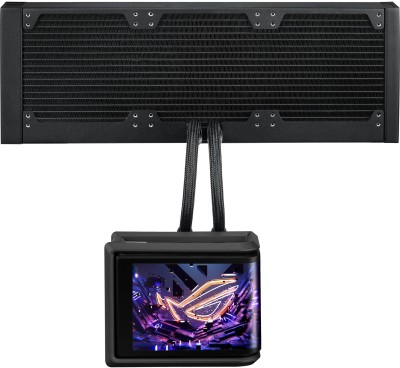 Asus ROG RYUO IV SLC 360 ARGB, 360mm med 6.7" LCD, 120mm fläktar - Svart#4