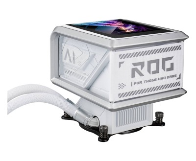 Asus ROG RYUO IV SLC 360 ARGB White, 360mm med 6.7" LCD, 120mm fläktar - Vit#5