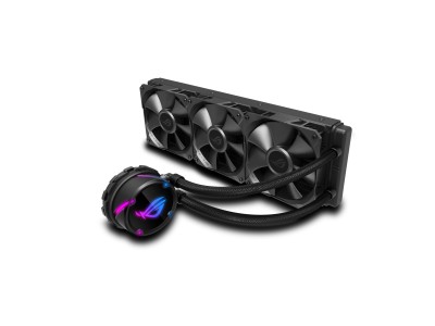 Asus ROG Strix LC 360, 3x120 mm fläktar - Svart