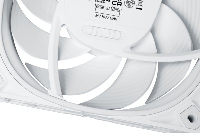 Fläkt 140 mm be quiet! Silent Wings PRO 4 PWM White, 2400 rpm, 97,41 cfm - Vit#4