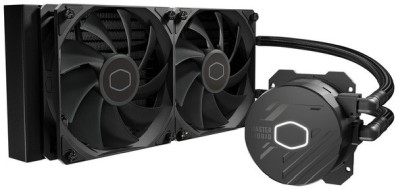 Cooler Master Masterliquid 240L Core, 240mm, 2x120mm fläktar - Svart