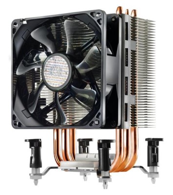 Cooler Master Hyper TX3i, Intel 775/1150/1151/1155/1156/1200, 92 mm fläkt, 17-30 dB