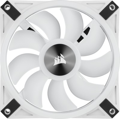 Fläkt 120 mm Corsair iCUE QL120 RGB, 3-pack - Vit#2