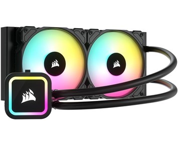 Corsair H100x RGB Elite 240mm V2 - Svart