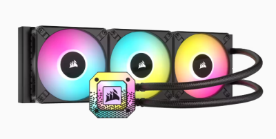 Corsair iCUE H150i ELITE CAPELLIX XT, 360mm, RGB - Svart#1