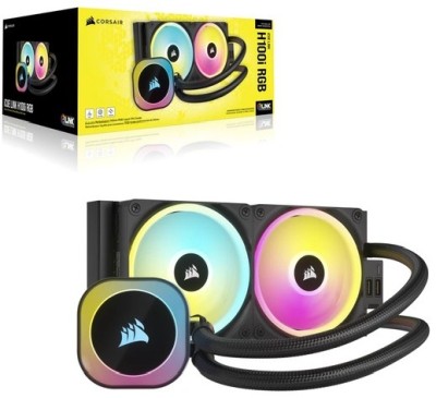 Corsair iCUE LINK H100i RGB, 240mm - Svart#2