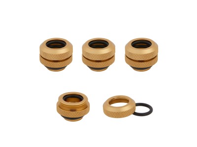 Corsair Hydro X Fitting Hardline XF Hardline Fittings 4-Pack - Gold