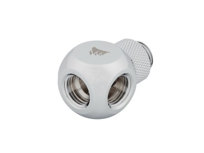 Corsair Hydro X Fitting Y-Splitter XF Rotary Y-Splitter - Chrome#2