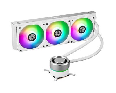 Lian Li Galahad 360 RGB All-In-One Liquid Cooler - Vit/Silver
