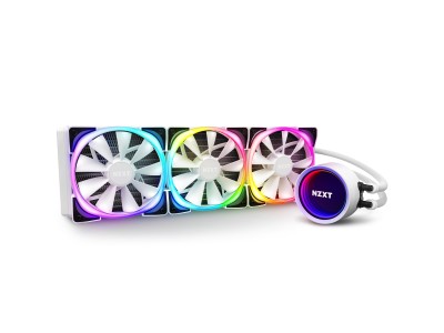 NZXT Kraken X73, 360mm, 3 x 120 mm aRGB-fläktar - Vit#1