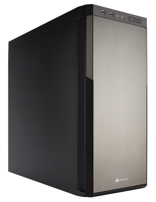 Corsair Carbide 330R Quiet Titanium, ATX - Svart