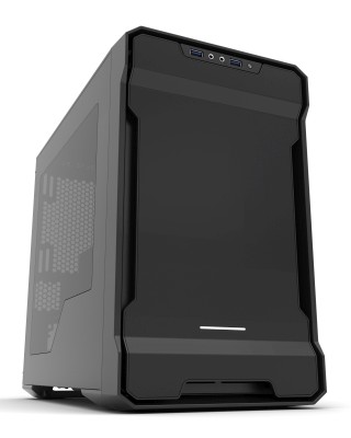 Phanteks Enthoo Evolv, Mini-ITX, fönster - Svart