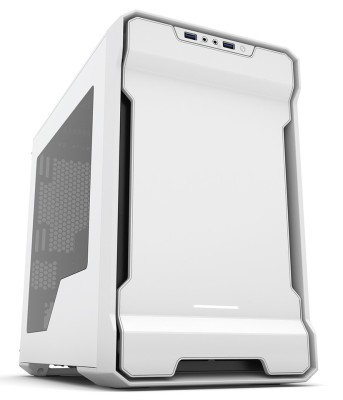 Phanteks Enthoo Evolv, mITX, Mini-ITX, fönster i härdat glas, RGB LED - Special Edition Vit