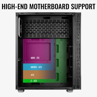 Aerocool Tor Pro, ATX, Tempered Glass, ARGB, fjärrkontroll#4
