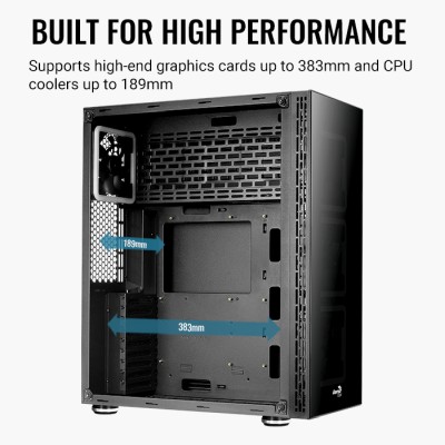 Aerocool Tor Pro, ATX, Tempered Glass, ARGB, fjärrkontroll#6