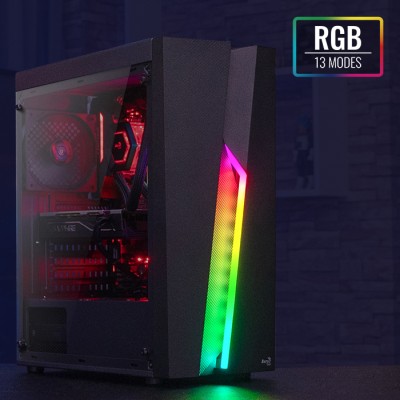 Aerocool Bolt Tempered Glass, ATX, RGB#2