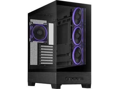 Asus A31 PLUS BLACK TG, ATX - Svart