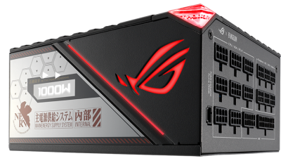 Asus ROG THOR 1000W Platinum II EVA Edition, ATX, 135 mm fläkt, 80PLUS Platinum, löstagbara kablar, OLED display, Aura Sync ARGB#1