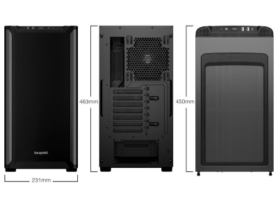 be quiet! Pure Base 501 Black Midi Tower, ATX - Svart#3