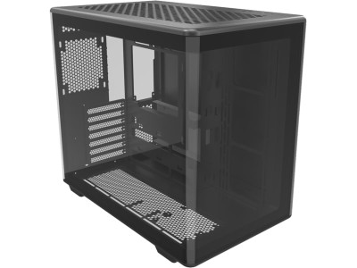 Cooler Master Elite 600 Black, TG, ATX - Svart#1