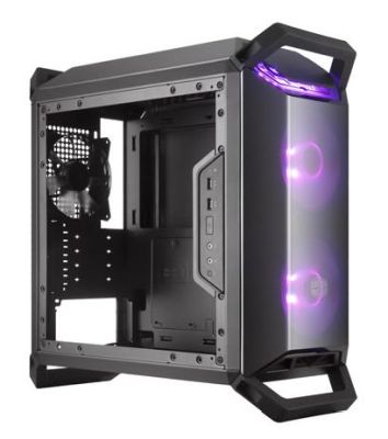 Cooler Master MasterBox Q300P RGB, MicroATX, fönster - Svart#2