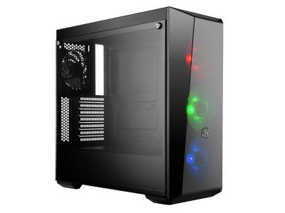 Cooler Master MasterBox 5 Pro RGB, ATX, fönster i härdat glas, 3xRGB-fläktar - Svart#1