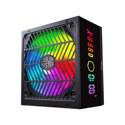 Cooler Master XG PLUS, 650W, ATX, 80PLUS Platinum, löstagbara kablar