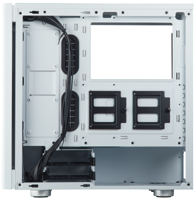 Corsair Carbide 275R Tempered Glass, ATX, fönster i härdat glas, USB 3.0, utan nätagg - Vit#4