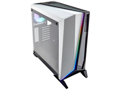 Corsair Carbide Spec-Omega RGB, ATX, fönster i härdat glas, RGB LED, 2x120mm fläktar - Vit/svart#2