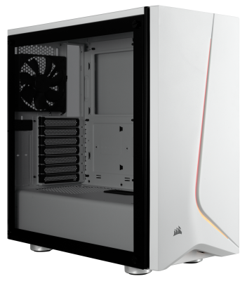 Corsair Carbide SPEC-06 RGB, ATX, fönster i härdat glas - Vit#1