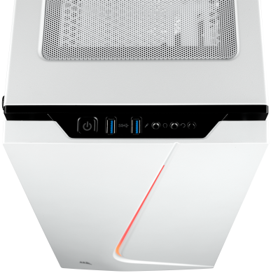Corsair Carbide SPEC-06 RGB, ATX, fönster i härdat glas - Vit#6