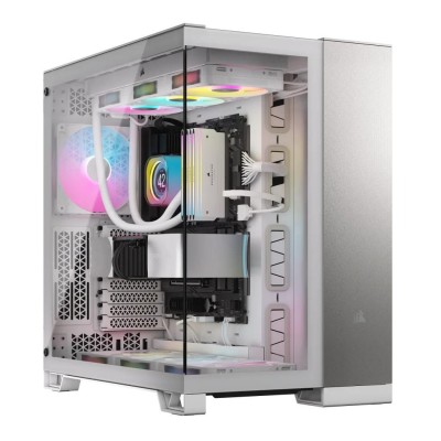 Corsair 6500X Mid-Tower Dual Chamber PC Case, ATX - Grå/Vit#1