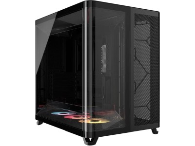 Corsair AIR 5400 RS-R ARGB Triple Chamber Mid Tower, TG, E-ATX - Svart#1