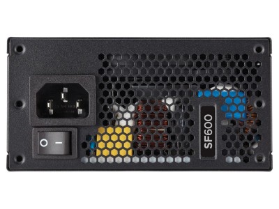 Corsair SF600 600W, SFX, 92 mm fläkt, löstagbara kablar, 80PLUS Platinum#4