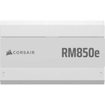 Corsair RM850e (2025) 850W, PCIe 5.1, ATX 3.1, 120 mm fläkt, 80PLUS Gold, semipassivt, löstagbara kablar - Vit#4