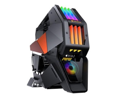 Cougar Conquer 2, ATX - Svart/Orange