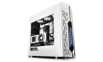 Deepcool Genome II, ATX med integrerad vattenkylning - Vit/Blå