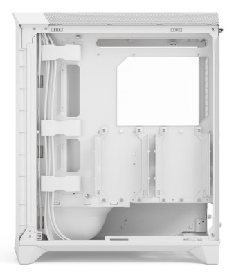 Fractal Design Meshify 3 White RGB TG Clear Tint, ATX - Vit#10