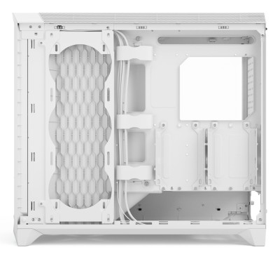 Fractal Design Meshify 3 XL White RGB TG Clear Tint, ATX - Vit#10