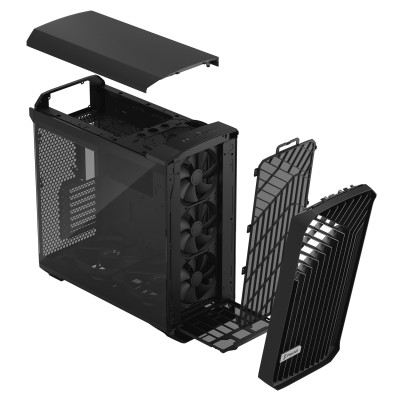 Fractal Design Torrent, ATX, TG Light Tint - Svart#9