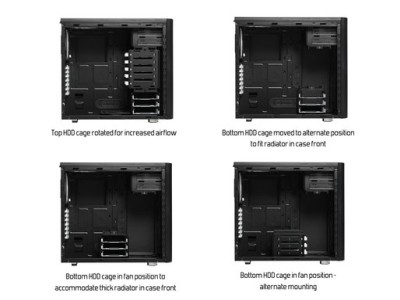 Fractal Design ARC Midi R2, ATX, fönstersida - Svart#6