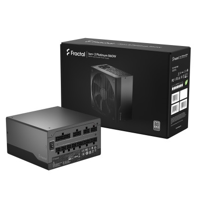 Fractal Design Ion+ 2 Platinum 860W, ATX v2.52, 140 mm fläkt, 80PLUS Platinum, löstagbara kablar#7