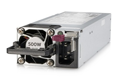 HP 500W Flex Slot Hot Plug Power Supply Kit, passar bl.a. ProLiant DL360, 80PLUS Platinum