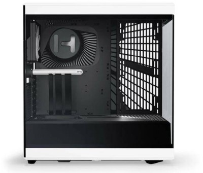 Hyte Y40 White Miditower, ATX, Panoramic Glass, inkl. PCIe 4.0 riser - Svart/Vit#5