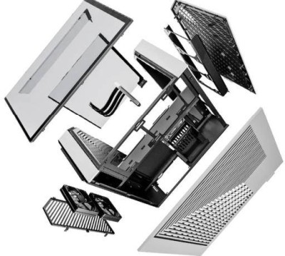 Hyte Y60 Midi Tower, ATX, Tempered Glass - Svart/Vit#6