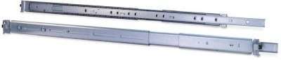 Rackskenor Inter-Tech teleskopiska 26"/650mm - Silver#1